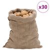 vidaXL Jutov&eacute; vrecia 30 ks 60x105 cm 100 % juta 220 gsm