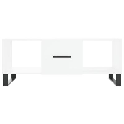 vidaXL Konferenčný stolík biely 102x50x40 cm kompozitné drevo