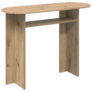vidaXL Konzolov&yacute; st&ocirc;l Dub artisan 100 x 39,5 x 75 cm Kompozitn&eacute; drevo