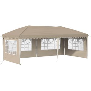 vidaXL Pr&iacute;stre&scaron;ok na p&aacute;rty 575 x 289 x 245 cm Kr&eacute;mov&aacute;