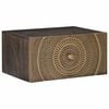 vidaXL Ručne vyroben&yacute; nočn&yacute; stol&iacute;k K&aacute;vov&aacute; hned&aacute; 40 x 30 x 20 cm