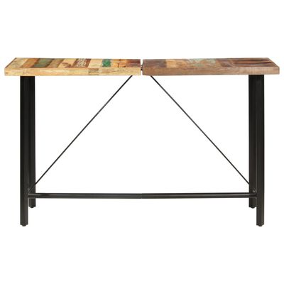 vidaXL Barový stolík 180x70x107 cm recyklovaný masív