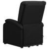 vidaXL Zdv&iacute;hacie kreslo čierne umel&aacute; koža