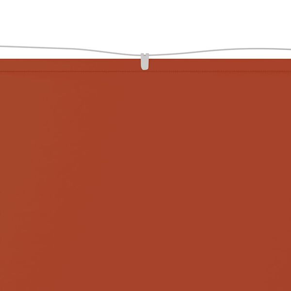 vidaXL Vertik&aacute;lna mark&iacute;za terakotov&aacute; 180x1200 cm oxfordsk&aacute; l&aacute;tka