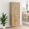 vidaXL Highboard Remeseln&yacute; dub 69,5 x 34 x 180 cm Kompozitn&eacute; drevo