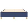 vidaXL Posteľn&yacute; r&aacute;m s boxspringom modr&aacute; 140x190 cm l&aacute;tka
