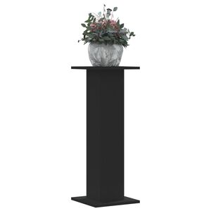 vidaXL Stojany na rastliny 2 ks čierne 30x30x80 cm kompozitn&eacute; drevo