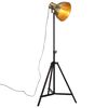 vidaXL Podlahová lampa 25 W starožitná mosadzná 61x61x90/150 cm E27