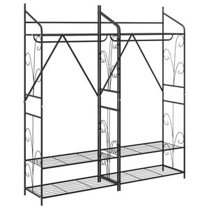 vidaXL Otvoren&aacute; skriňa Jednofarebn&yacute; 2 pcs 78 x 36 x 158 cm