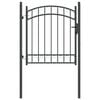 vidaXL Br&aacute;na do plotu EMMEN 104 x 98,5 cm Zamykateľn&eacute;