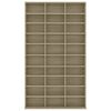 vidaXL Skrinka na CD, dub sonoma 102x23x177,5 cm, kompozitn&eacute; drevo