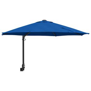 vidaXL Z&aacute;hradn&yacute; slnečn&iacute;k 248 x 248 x 148 cm Polyester a oceľ Azurblue
