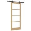 vidaXL Posuvn&eacute; dvere Pr&iacute;rodn&aacute; 86 x 211 cm