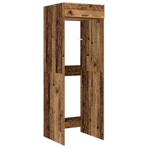 vidaXL Kabinet na pr&aacute;čku s &uacute;ložiskom Star&eacute; drevo 67,5 x 68 x 200 cm