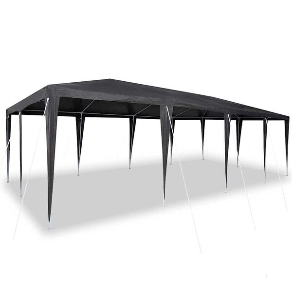 vidaXL P&aacute;rty stan Antracit 800 x 400 x 266 cm Polyetyl&eacute;n a oceľ