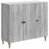 vidaXL Serv&iacute;rovacia skriňa Siv&aacute; sonoma 89 x 34,5 x 80 cm