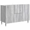 vidaXL Serv&iacute;rovacia skriňa so z&aacute;suvkou Siv&aacute; sonoma 89 x 34,5 x 62 cm
