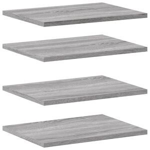 vidaXL N&aacute;stenn&eacute; police 4 ks siv&eacute; sonoma 40x30x1,5 cm kompozitn&eacute; drevo