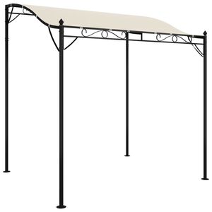 vidaXL Strie&scaron;ka kr&eacute;mov&aacute; 2x2,3 m 180 g/m&sup2; l&aacute;tka a oceľ