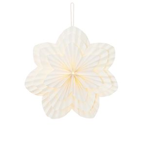 vidaXL Vianočn&eacute; osvetlenie RAAHE 10 LED Tepl&aacute; biela 45 x 17 x 45 cm