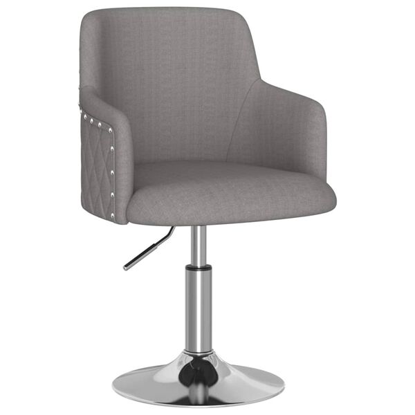 vidaXL Jed&aacute;lensk&eacute; stoličky 4 ks tmavosiv&eacute; l&aacute;tkov&eacute;