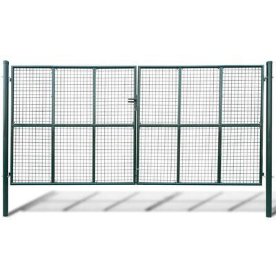 Drôtená záhradná brána 415x225 cm/400x175 cm