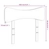 vidaXL Čelo postele 100 cm masívna borovica