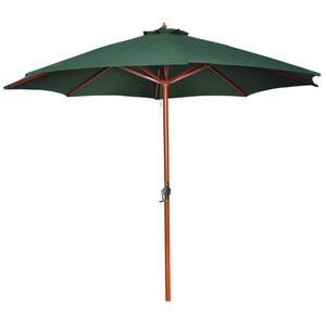 vidaXL Slnečn&iacute;k, zelen&yacute; 258 cm