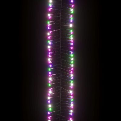 vidaXL Reťaz so zhlukmi LED, 1000 diód, pastelové farby 11 m, PVC