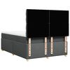 vidaXL Boxspring posteľ s matracom tmavosiv&aacute; 140x200 cm l&aacute;tka