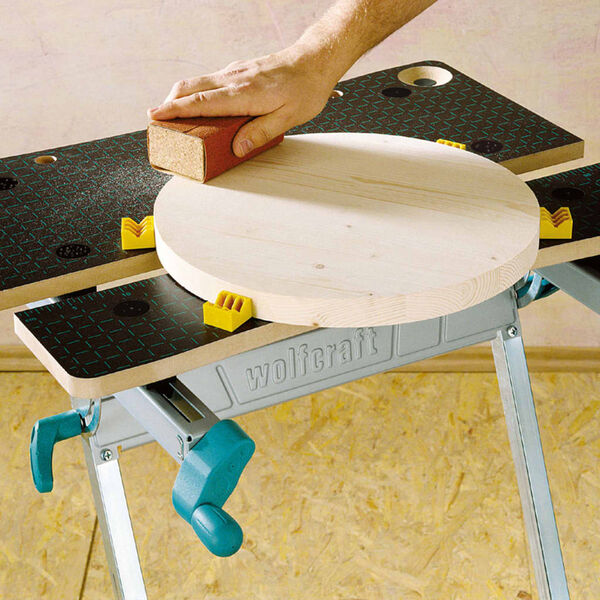 wolfcraft Pracovn&yacute; st&ocirc;l so zver&aacute;kom Master 600 6182000