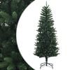vidaXL Artificial Hinged Christmas Tree 120 cm PE a PVC Zelen&aacute;