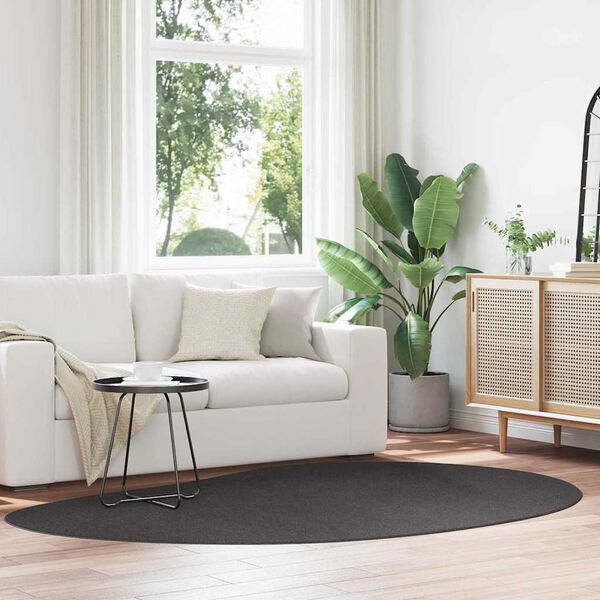 vidaXL Koberec HUARTE Antracit 160 x 230 cm Polyester