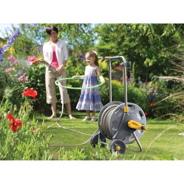 Hozelock Vozík na navíjanie hadice 60 m s 30 m hadicou