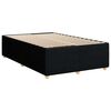 vidaXL Boxspring posteľ s matracom čierna 120x190 cm l&aacute;tka