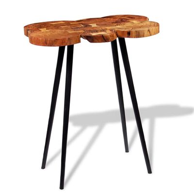 vidaXL Barový stôl v tvare kmeňa, akáciové drevo, 90x60x110 cm