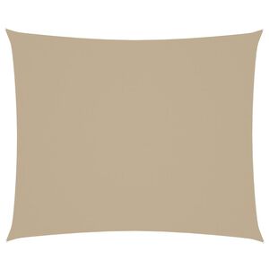 vidaXL Tieniaca plachta, oxford, obdĺžnikov&aacute; 4x6 m, b&eacute;žov&aacute;