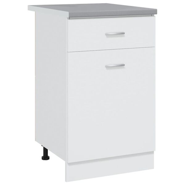 vidaXL Kuchynsk&aacute; doska siv&aacute; 50x60x2,8 cm drevotrieska