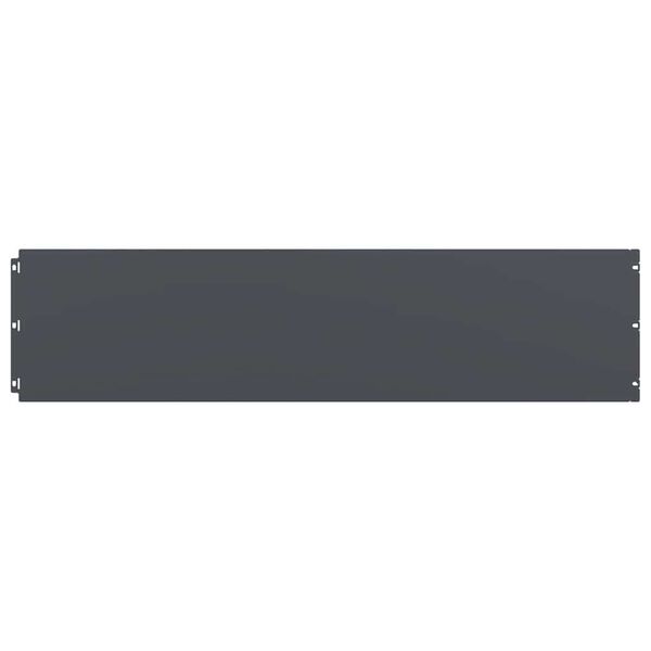 vidaXL Obruby tr&aacute;vnika 20 ks Antracit Oceľ valcovan&aacute; za studena