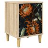 vidaXL Nočn&yacute; stol&iacute;k LOCHEM Dub sonoma 36 x 33 x 50 cm Kompozitn&eacute; drevo