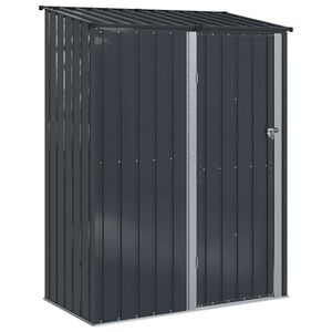 vidaXL Z&aacute;hradn&eacute; pr&iacute;stre&scaron;ky Antracit 153,5 x 86 x 200 cm Kov