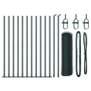 vidaXL Stĺp na plot. Zelen&aacute;