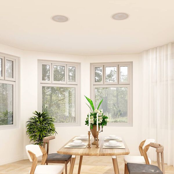 vidaXL Vstavaný nástenný a stropný reproduktor s výškami 180 W