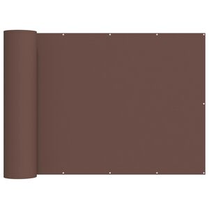 vidaXL Z&aacute;clona na balk&oacute;nov&eacute; s&uacute;kromie 200 x 500 cm Textil s PU povlakom