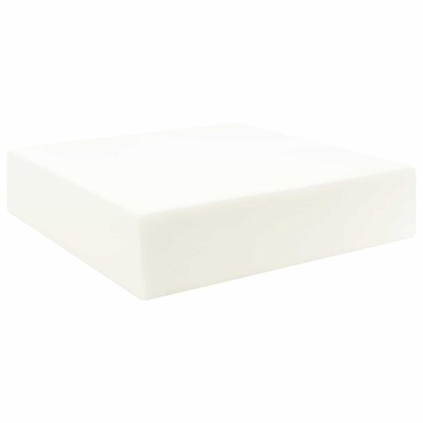 vidaXL Podložka na sedadlo Čierna 40 x 40 x 11 cm PU pena