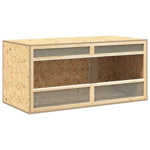 170885 vidaXL Ter&aacute;rium spracovan&eacute; drevo 100x47x47 cm