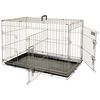 421669 FLAMINGO Pet Crate "Ebo" Metallic Brown 109x70x77 cm 517583