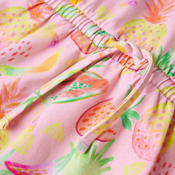 Detské šaty jemné ružové 92