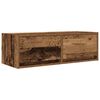 vidaXL TV skrinka star&eacute; drevo 80x31x25,5 cm kompozitn&eacute; drevo