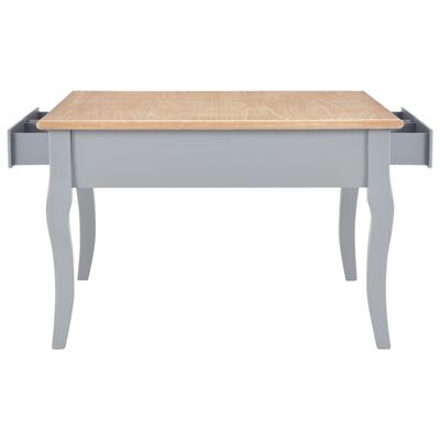 vidaXL Konferenčný stolík, sivý 80x80x50 cm, drevo